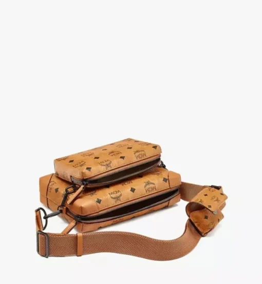 Klassik Multifunction Crossbody In Visetos