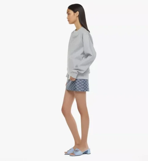 Laurel Logo Ponte Sweatshirt