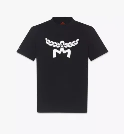 Laurel Logo Print T-Shirt In Organic Cotton