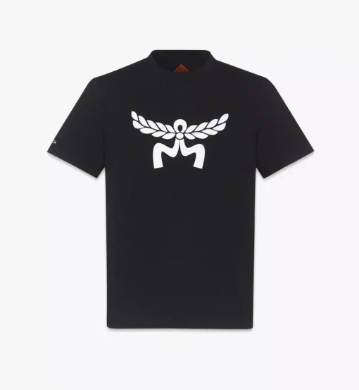 Laurel Logo Print T-Shirt In Organic Cotton