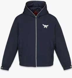Laurel Logo Windbreaker In Recycled Nylon