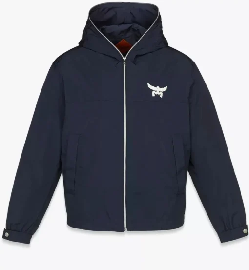 Laurel Logo Windbreaker In Recycled Nylon