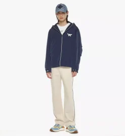 Laurel Logo Windbreaker In Recycled Nylon
