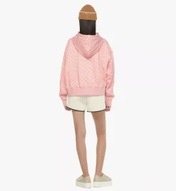 Lauretos Print Hoodie In Organic Cotton