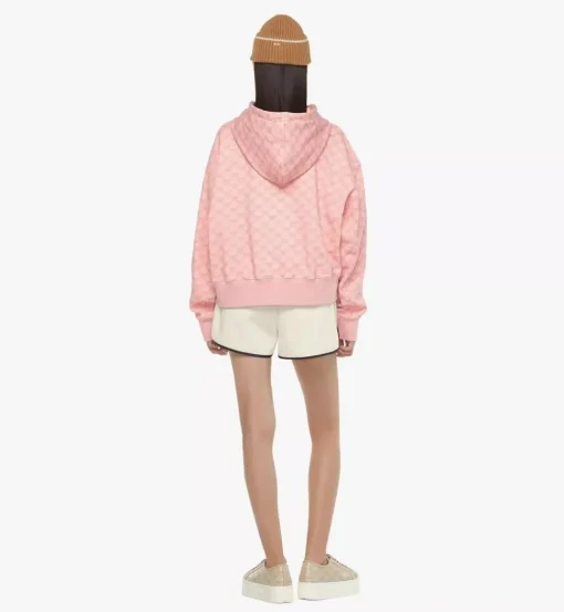 Lauretos Print Hoodie In Organic Cotton