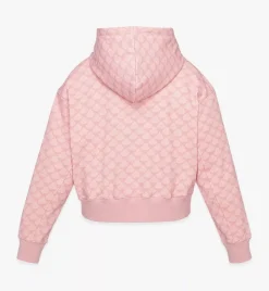 Lauretos Print Hoodie In Organic Cotton