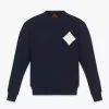 Logo Patch Boucle Sweatshirt