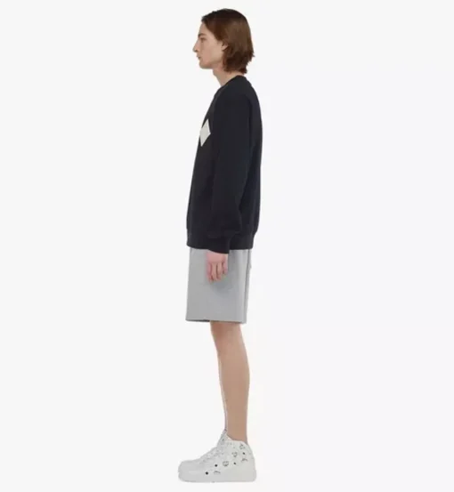 Logo Patch Boucle Sweatshirt