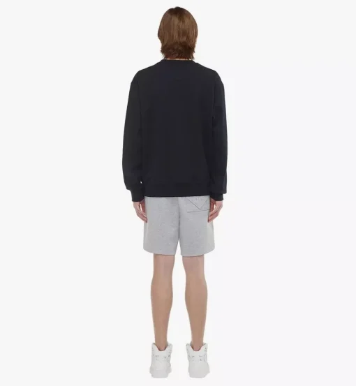Logo Patch Boucle Sweatshirt