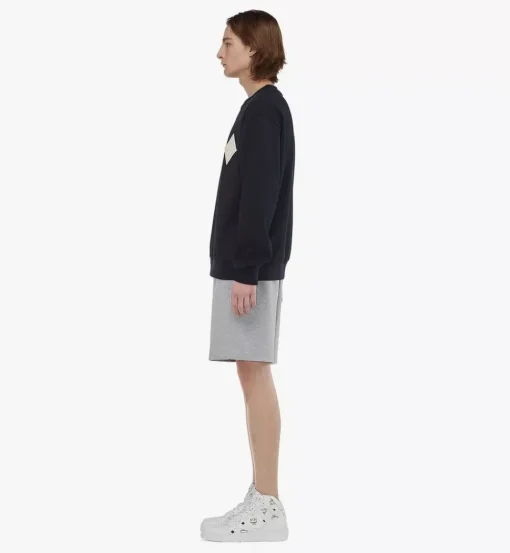 Logo Patch Boucle Sweatshirt