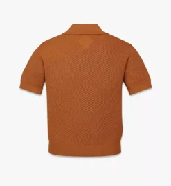 Logo Patch Knit Polo