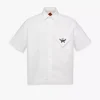 Logo Short Sleeve Oxford Shirt