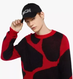Mcm Essentials Logo Cap In Cotton Twill