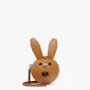 Mcm Park Pouch Charm In Visetos Leather Mix