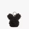 Mcm Park Rabbit Charm In Faux Fur