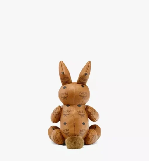 Mcm Park Rabbit Stationery Holder In Visetos Leather Mix