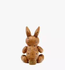 Mcm Park Rabbit Stationery Holder In Visetos Leather Mix