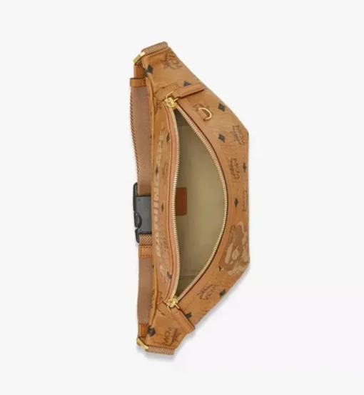 Mcm X Bape Fursten Belt Bag In Visetos