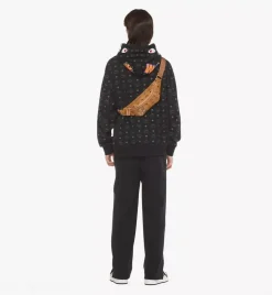 Mcm X Bape Fursten Belt Bag In Visetos