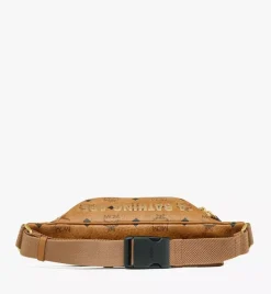Mcm X Bape Fursten Belt Bag In Visetos