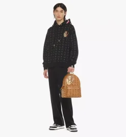 Mcm X Bape Stark Backpack In Visetos