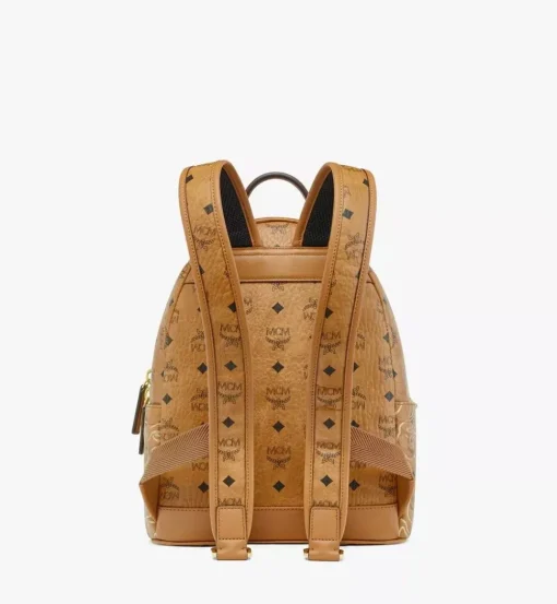 Mcm X Bape Stark Backpack In Visetos