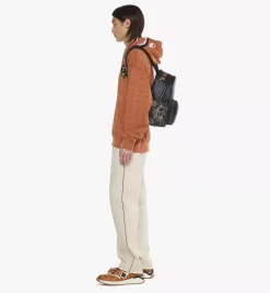 Mcm X Bape Stark Backpack In Visetos