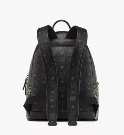 Mcm X Bape Stark Backpack In Visetos