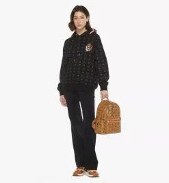 Mcm X Bape Stark Backpack In Visetos