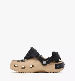 Mcm X Crocs Classic Clog W/ Belt Bag Bracelet