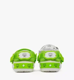 Mcm X Crocs Classic Clog W/ Belt Bag Bracelet