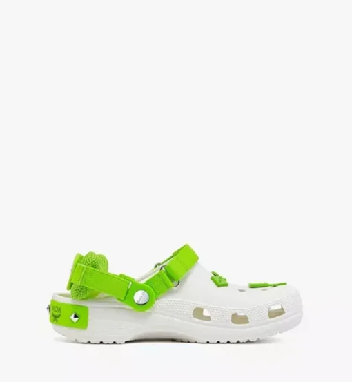 Mcm X Crocs Classic Clog W/ Belt Bag Bracelet