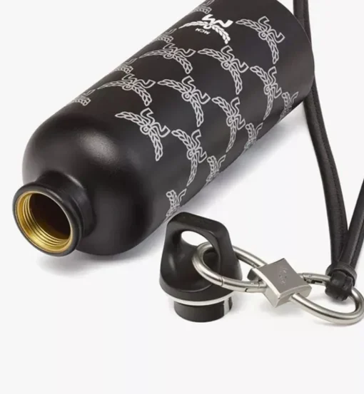 Mcm X Sigg Traveller Bottle With Leather Strap