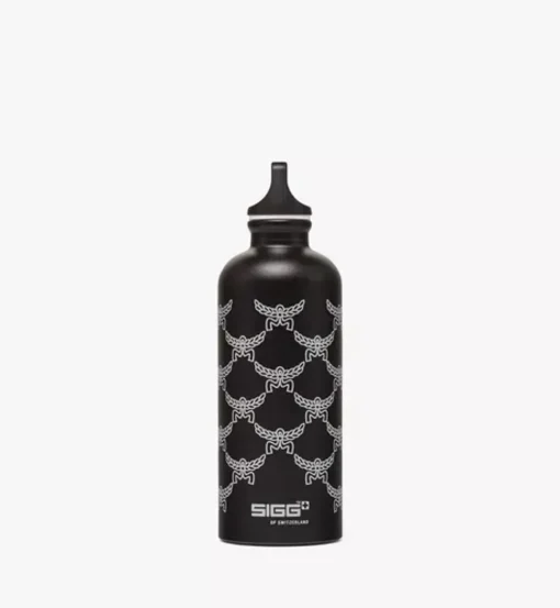 Mcm X Sigg Traveller Bottle With Leather Strap