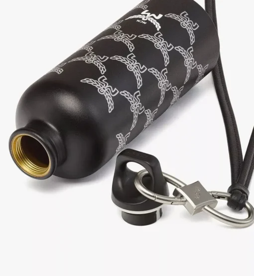 Mcm X Sigg Traveller Bottle With Leather Strap