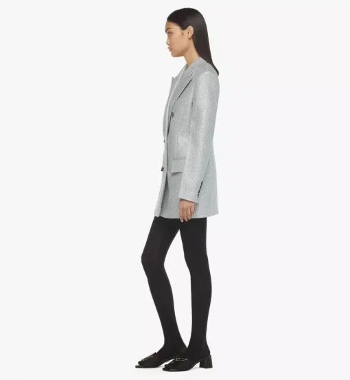 Metallic Lurex Tweed Jacket