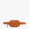 Mode Travia Belt W/ Zip Pouch In Nappa Leather