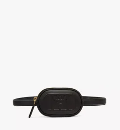 Mode Travia Belt W/ Zip Pouch In Nappa Leather