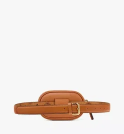Mode Travia Belt W/ Zip Pouch In Nappa Leather