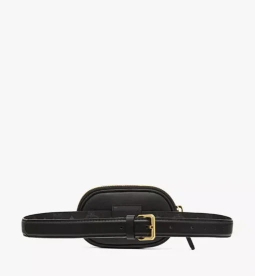 Mode Travia Belt W/ Zip Pouch In Nappa Leather