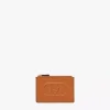 Mode Travia Card Holder In Spanish Nappa Leather