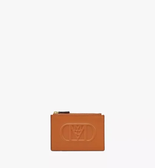 Mode Travia Card Holder In Spanish Nappa Leather