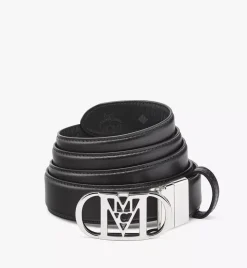 Mode Travia Reversible Belt 1" In Embossed Leather