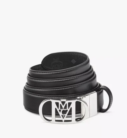 Mode Travia Reversible Belt 1" In Embossed Leather