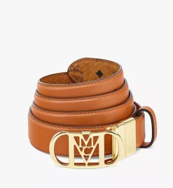 Mode Travia Reversible Belt 1" In Embossed Leather