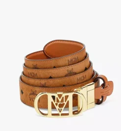 Mode Travia Reversible Belt 1" In Embossed Leather