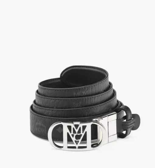 Mode Travia Reversible Belt 1" In Embossed Leather