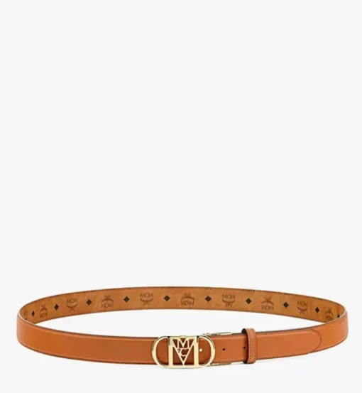 Mode Travia Reversible Belt 1" In Embossed Leather
