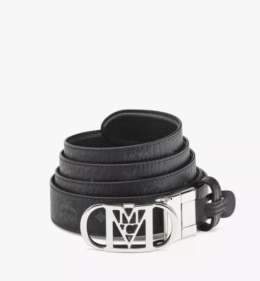Mode Travia Reversible Belt 1" In Embossed Leather