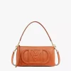 Mode Travia Shoulder Bag In Spanish Calf Leather